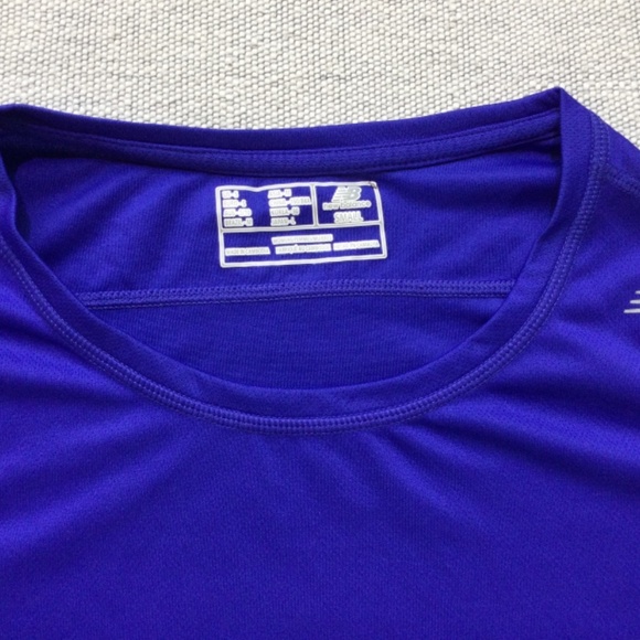 3 for $30 New Balance blue shirt size small - Picture 3 of 4
